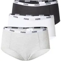Puma Broekje grijs gemêleerd / zwart / wit