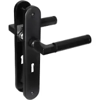 Impresso Deurbeslag | Deurklink met sleutelschild | | Aston | 56 mm