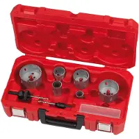 Milwaukee Bimetalen boren set - - 4932464719 - 10 stuks - Variabele tanding - Universeel gebruik