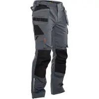 Jobman 2322 Craftsman Broek Donkergrijs/Zwart - Maat C52