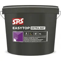 SPS Easytop Extra Mat Muurverf - Op Kleur Gemengd - 4L