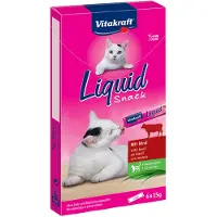 Vitakraft Cat Liquid Rund - Inuline 6 stuks