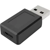 Fontastic 253836 adapter Type-C Female naar USB-A Male USB 3.1 - Zwart