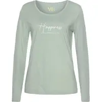 Vivance Slaapshirt pastelgroen / wit