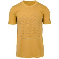 Agu Flat To Mountain T-shirt Geel 2XL Man