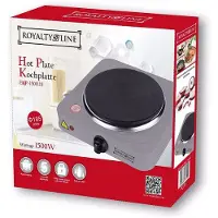 Royalty Line Kookplaat - 5 Warmte Standen - 1500W - Zilver