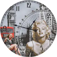 vidaXL - Wandklok - vintage - stijl - 60 - cm