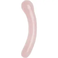 La Gemmes Rozenkwarts Curve G-spot Dildo 17,5 cm - Rosé