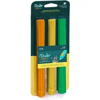 3Doodler Start Navulverpakking 75 Kleurstaafjes - oranje/geel/groen