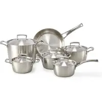 Habonne Queen triply pannenset 6 delig rvs