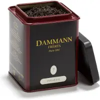 Dammann Frères - Ceylan O.P. blikje N° 7 - 100gram fijne losse zwarte thee uit Sri Lanka - Volstaat voor 50 koppen thee