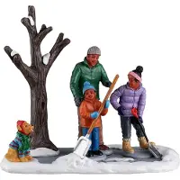 Lemax Shoveling The Driveway Harvest Crossing Collection 2022