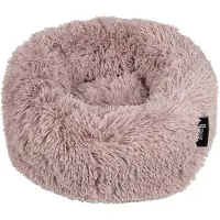 District 70 FUZZ - Hondenmand Comfortabel en Zacht Pluche - Zand - Small Ø 45 cm