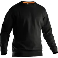 Jobman 5402 Roundneck Sweatshirt Zwart maat L heren