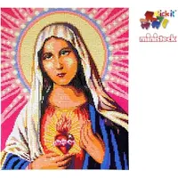 Stick-It Madonna, ca. 8.300 steentjes, compatibel met Ministeck