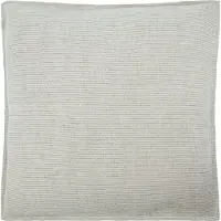 House Doctor Streak Cushion Cover 50x50 Cm - Kussenslopen Linnen Light green - 206090062