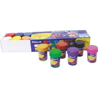 Pelikan schoolplakkaatverf - 12x25 ml - 12 kleuren
