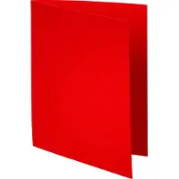 Exacompta dossiermap Super 180, voor ft A4, pak van 100 stuks, rood
