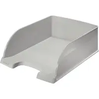 Leitz LEITZbrievenbak Plus Jumbo 5233, grijs, 4 stuks