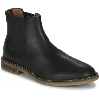 Clarks Boots Clarks Men Jaxen Chelsea Black Leather-Schoenmaat 40
