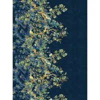 Overig Fotobehang Nocturne - Blauw - 2,80m X 200cm