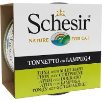 Schesir Katten Natvoer Blik Tonijn en Goudmakreel 85 gr
