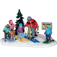 Lemax Ski School