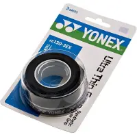 Yonex Overgrip Yonex AC130-3EX Ultra Thin Black