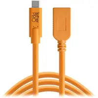 Tether Tools TetherPro Usb C naar Usb Female Verlengkabel Oranje