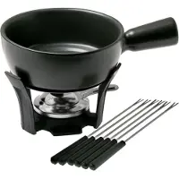 Boska Fondueset Nero Black / Silver