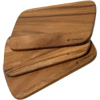 Zassenhaus snijplank 23 x 15 cm hout 3 stuks acaciahout