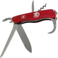 Victorinox Equestrian Red Zwitsers Zakmes - 12 Functies - Rood