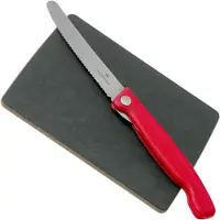 Victorinox Swiss Classic Snijplankset - 2-delig - Rood - RVS