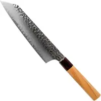 Sakai Takayuki bunka 33-Layer Damascus Hammered WA 20 cm