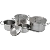 Fissler Pannenset Original Profi Collection Met RVS Deksels (4-Delig)