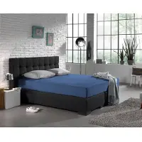 Dreamhouse Hoeslaken - jersey - blauw - 140x200 cm