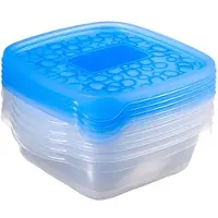 Curver vershoudbox voor onderweg, 600 ml, 5 stuks