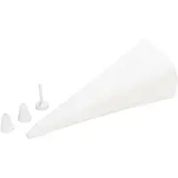 Patisse spuitzak met 4 spuitmondjes - 31 cm