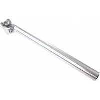 Amigo zadelpen 27,2 x 350 mm aluminium zilver online kopen