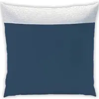 Matt & Rose Plissé Tendance - Kussensloop - 65 X 65 Cm - Blauw