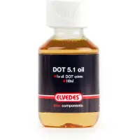 Elvedes Remvloeistof DOT 5.1 - Hydraulische Schijfremmen - Transparant - 100 ml