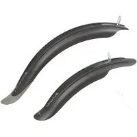 M-Wave spatborden set mud max 16/20 inch zwart
