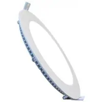 BES LED LED Downlight Slim - Inbouw Rond 12W - Helder/Koud Wit 6400K - Mat Wit Aluminium - Ø170mm