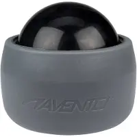 Avento Massagebal in Grip-Cup - Grijs/Zwart