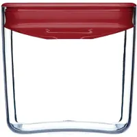 Mbs ClickClack vershoudbox Pantry Cube 1,4 L polycarbonaat rood