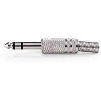 Nedis 6,35 Mm Audioconnector - Cavc23900me - Zilver