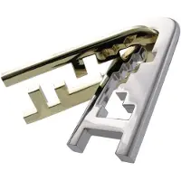 Huzzle Cast Puzzle - Keyhole (level 4)