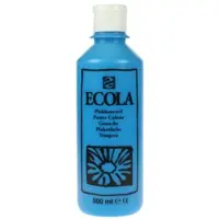 Royal Talens Talens Ecola plakkaatverf flacon van 500 ml, lichtblauw
