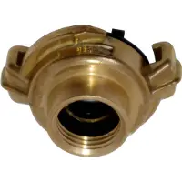 Hendrik Jan - Snelkoppeling - Messing - Binnendraad - 1/2" - 13 mm