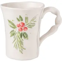Clayre & Eef Witte Mok 13*9*11 cm / 300 ml 6CE0845